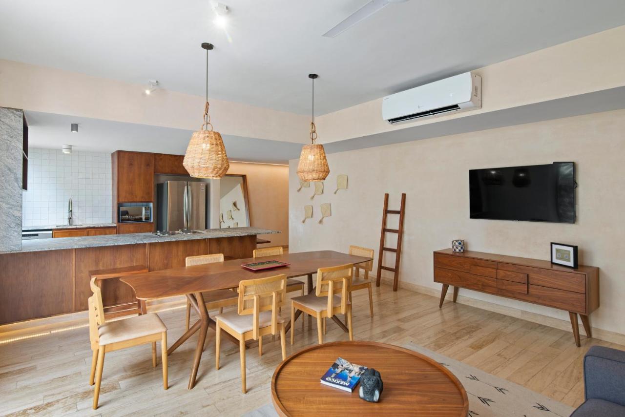 205 Perfect Location 3 Bedrooms Apartment Tulum Exteriör bild